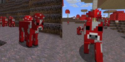 Gamer Commemorates Love for Minecraft with Unique Mooshroom Tattoo