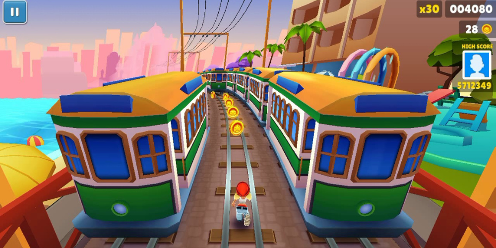 Subway Surfers gameplay screenshot 2