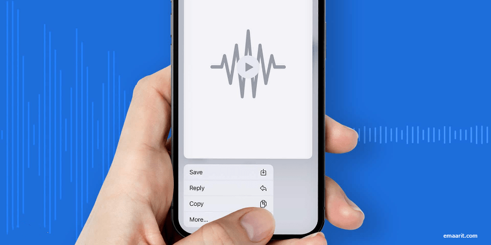 A Deep Dive into iOS 17's Intriguing Audio Message Transcription feature - Blog - Emaarit.com